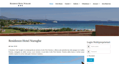 Desktop Screenshot of nuragheportorotondo.it